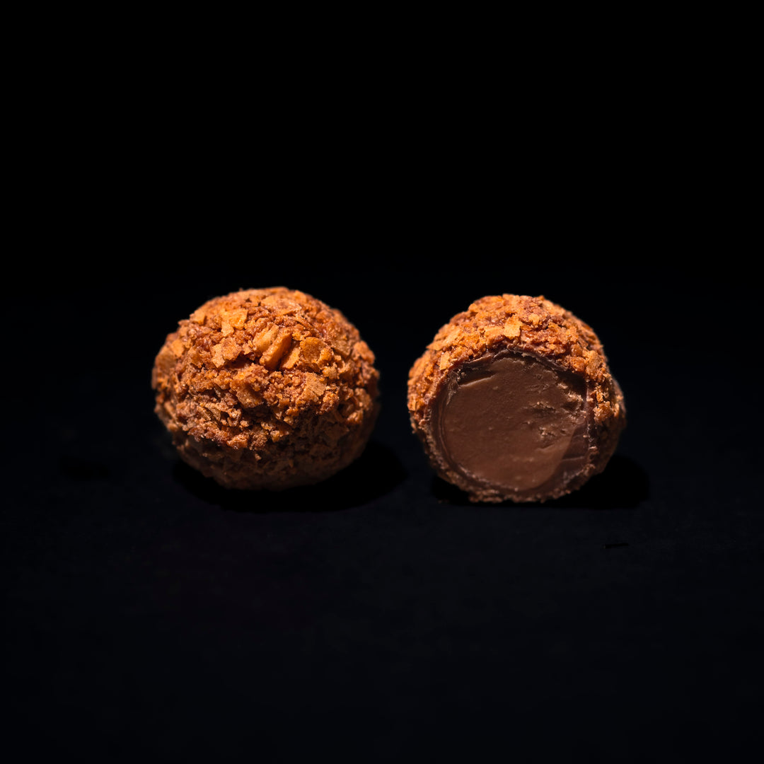 Hazelnut Cremino Truffle